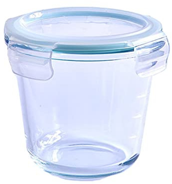 Bols à Soupe en Verre - Rangement Transparents et étanches pour Fruits - Ustensiles Cuisson grancapacité pour pâtes à Vian- Support Alimentaire pour