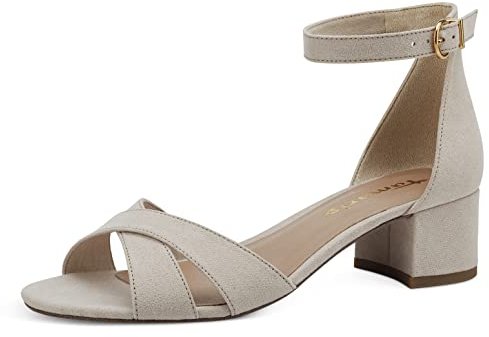 Tamaris Sandalette Damen Vegan Elegant beige,EU 39
