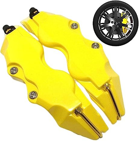 Copri Pinza Freno Auto – 2 Pezzi robusti copripinze coprimozzo Portatili, Set Multiuso, Pinza Freno Universale per Auto