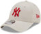 New Era Basecap New York Yankees MLB beige 9Forty Strapback Teamlogo gebogener Schirm Kappe - One-Size