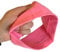 NARAMAKI Bandeau élastique pour cheveux – 1 bandeau élastique 100% coton femme homme – bandeau pour sports accessoires mer piscine (rose)