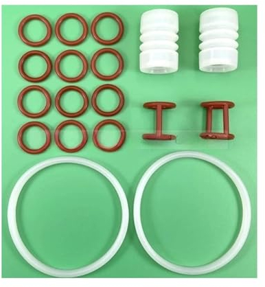 kfpsugvs One Set 18 Pieces Sealing Rings ，Corrugated Seal Tubes， Big Gaskets，Compatible For BQL-818T Soft Serve Ice Cream Machines Accessories