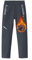 MoFiz Thermohose Kinder Skihose Jungen Trekkinghose Winddicht Fleecegefütterte Jogginghose Arbeitshose Winterhose Grau-C 164-176