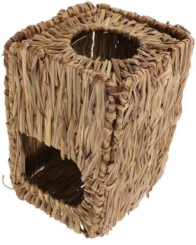 ORFOFE Maison De Tissée pour Petits Animaux Nid Décoratif pour Hamsters Et Cobayes Accessoire Confortable Et Sûr pour Animaux De Compagnie