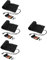Lurrose 4 Stück Rollen Federmäppchen Farbstifte Stiftehalter Buntstift Organizer Buntstifte Etui Farbstift Büro Schreibwaren Tasche Bleistift Tragetasche Stift Menschen Bäume