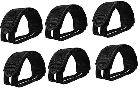 Sosoport Leichte Fahrrad Pedalriemen Für Fixie Und Rennrad Strap Pedals Zehenriemen Für Sicheres Fahren Kompatibel Mit Trekking Und Mountainbikes