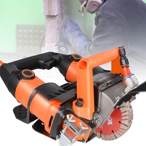 CraftNestUK Machine à rainurer électrique 5200 W, sans poussière, machine à rainurer