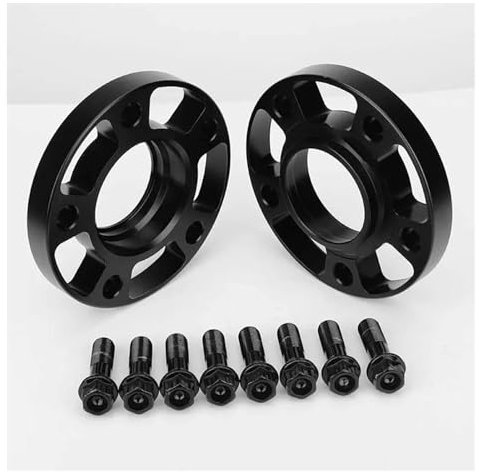 Spurverbreiterungen Für Benz W204 W211 W220 W166 S204 C205 X204 X166 2 Stück 10/12mm 7075 Aluminium Geschmiedet Spurverbreiterungen Adapter Spurverbreiterung(10MM)