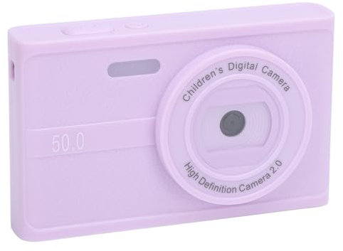 Digitalkamera, 1080p 48MP Autofokus -Vlog -Kamera, 8X Digital Zoom Anti Shake Tragbarer Kompaktpunkt und Schießkamera für Jugendliche Anfänger (Purple)
