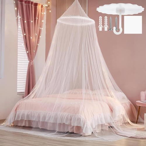 GTDOOCE Mückennetz Bett,Moskitonetz Bett,Mosquito Netz Reise 60x250x1100cm,Moskitonetz Reise,Betthimmel Mädchen für Garten Camping Hause Betthimmel