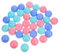 Toyvian 100Piezas Bolas de Océano Coloridas para Piscinas de Juguetes de Plástico para Infantiles y Fiestas Diversión Color Macaron