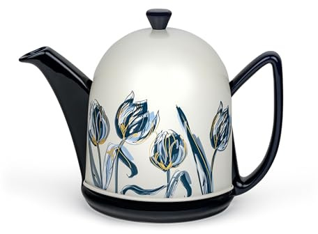 Bredemeijer - Teekanne Jubiläum Cosy Manto Tulip 1,1L blau - Limited Edition