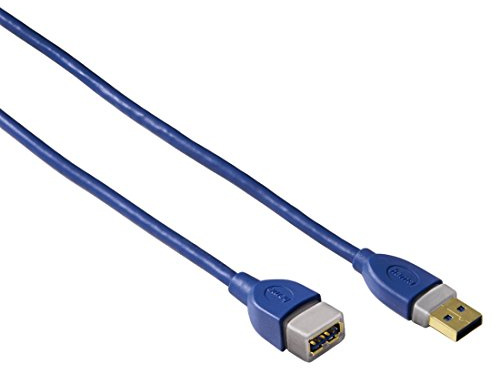 Hama USB 3.0 Verlängerungskabel Stecker A 1,80 m blau