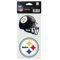 NFL San Francisco 49ers 2-teiliger gestanzter Aufkleber, 10,2 x 20,3 cm