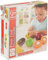 Hape Fresh Fruit Kitchen Playset | Award-Winning Wooden Pretend Play Food Set for Kids, Velcro Fruit Slices and Play Knife for Healthy Eating Habits