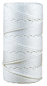 Cofan 08101050 Cuerda Trenzada de poliéster, Blanco, 6 mm x 200 m
