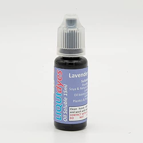 LiquiDyes ® - Liquid Candle Dyes 15ml Multiple Colours (Lavender)