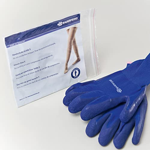 Bauerfeind VenoTrain Handschuhe für Kompressionsstrümpfe XS