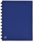 OXFORD Protège-Documents Variozip Memphis A4 60 vues / 30 pochettes amovibles Couverture Polypro Bleu