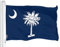 G128 South Carolina State Flag 3x5 ft Printed messingösen 150d Polyester qualität Flagge innen/außen - viel Dicker und haltbarer als 100d und 75d Polyester