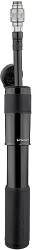 Birzman Unisex-Erwachsene Velocity Pump MTB 90PSI / 6.2 Bar Black (Portable Pools) Radfahren, Colour, Size
