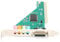 PCI Sound Card 4.1 Channel Computer Desktop Built-in Sound Card Internal Audio Karte Stereo Surround CMI8738 Support Duplex Playback and Recording