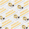 80 x Namensaufkleber Wunschname personalisiert je 3,5x1cm Aufkleber mit Kinder Name Beschriftung Schule Kindergarten Kleidung Sticker (Nr. 05 Löwe, Für Textilien)