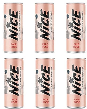 NICE Wine in a Can – Rosé 187ml - 6 cans | 12% ABV