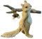Gemmia Miniatur Gartenfee Eichhörnchen Figurine- Neues Leben Eichhörnchen Statue