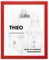Schloss BILDERRAHMEN Theo 50x60 cm, Dekor Rot