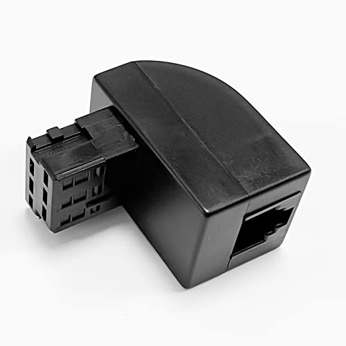 HB-DIGITAL Adapter Telefonstecker Buchse RJ11 Stecker TT89 Kupplung Festnetz Reiseadapter FÜR SCHWEIZ