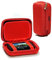 Navitech Rot Hartschalentasche Kompatibel Mit Dem Garmin Zumo XT 5.5