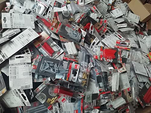 TOX Dübel Sortiment Kleinverpackungen Baumarkt Hohlraumdübel Schlagdübel Dübel Schrauben (10 KG)