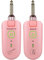 Irfora W3 Portable UHF Wireless Guitar Transmitter and Receiver Set 50M Übertragungsreichweite Audio Wireless System Eingebauter wiederaufladbarer Lithium-Akku für Bass-E-Gitarre Violine