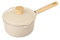 KASANOVA Casseruola Antiaderente vari colori Pot Art con Coperchio Innovativo, casseruola induzione, Ottimale per Stufati e Cotture Lente (Avorio, 18 Cm)