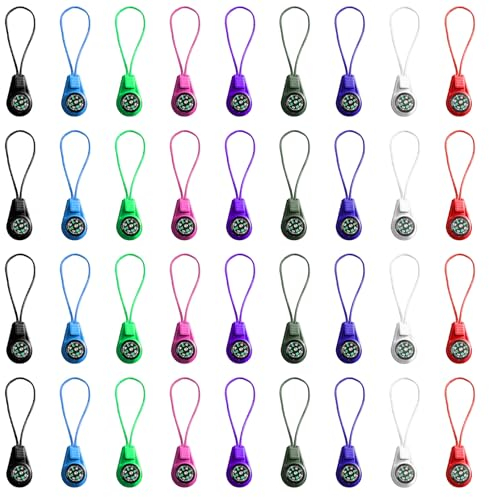 36 Stück Kompass Für Kinder Multi-Farbe Mini Überleben Kompass, Mini Kompass Kinder Mitgebsel Kompass Outdoor Sport Camping Wandern Tasche Kompass Minikompasse,für Outdoor Reise, Kinder Geschenke