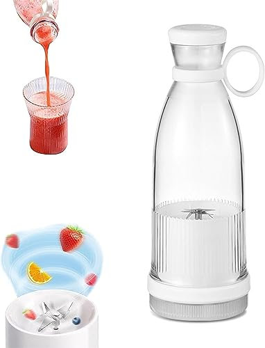EXQST Cutify Portable Smoothie & Juice Blender - Waterproof USB Electric Blender For Shakes