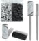 Vnjaoi 80 Pcs 3mm Small Sanding Bands with 2Pcs Small Mandrel Bit for Nail Drill, Upgrade Design Mini Nail Sanding Bands for Acrylic Nails Gel Removing Shaping, Manicure Nail Salon Use (150# 240#)