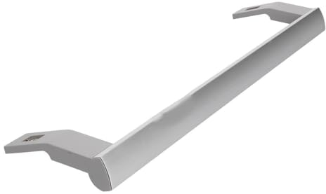 ensipart Türgriff für Kühlschrank kompatibel mit BOSCH 12001379 silberner Kühlschrankgriff Metallgriff für Kühlschrank