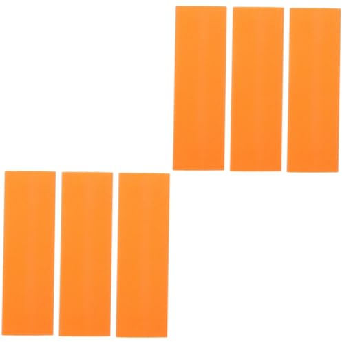 Amosfun 6pcs Kitchen Limescale Brush Reusable Scrub Eraser Stains Remover for Pans Stains Eraser Kitchen Supplies