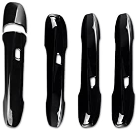 UTONGMU Exterior Door Handles Auto Türgriff Abdeckung Trim Für Mercedes Für A B C E Für GLC Für CLA Für GLE Für GLS Für GLB Klasse W177 W247 W205 W213 X254 C118 W167(Four holes)
