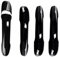 UTONGMU Exterior Door Handles Auto Türgriff Abdeckung Trim Für Mercedes Für A B C E Für GLC Für CLA Für GLE Für GLS Für GLB Klasse W177 W247 W205 W213 X254 C118 W167(Four holes)