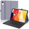 Coque Clavier Redmi Pad SE 11 Pouces, Rétroéclairage 7 Couleurs, Coque en Cuir avec Clavier Bluetooth Magnétique Amovible AZERTY Français pour Xiaomi Redmi Pad SE 11 2023, Viola