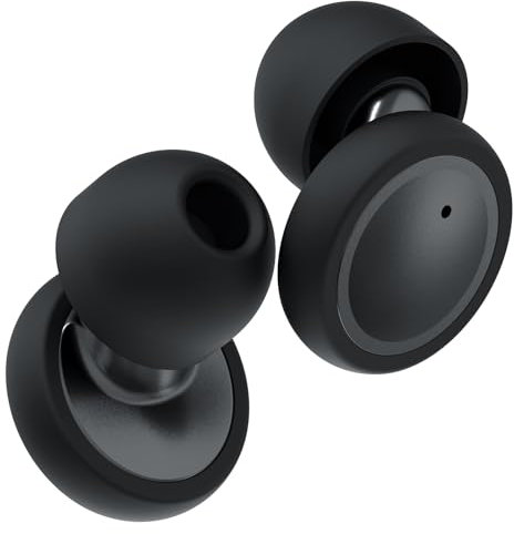 JUSTRVN Ohrstöpsel zum Schlafen - 2 Paar Ohrstöpsel für Schlaf, Stilvolle Ohrenstöpsel für Geräuschreduzierung, Ohrstopsel für Konzerte, Live-Events, Reisen und Gespräche - 30 dB Geräuschunterdrückung