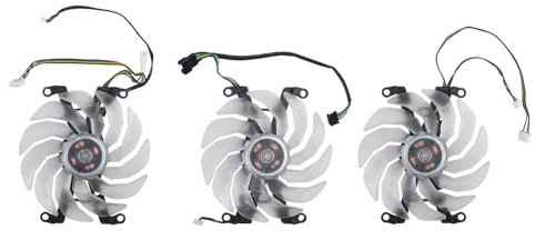 BDAKQJV Scheda Grafica Ventola for Scheda Video RTX3080Ti RTX3080 RTX3090 for Ventola di Ricambio for Scheda Grafica RTX 3080 Ti 3080 3090 SG(Fan - 3PCS)