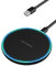 Sanicata Wireless Charger 15W Max Induktive Kabellose Ladestation, für iPhone 16/15/14/13/12 Pro/Max/XS Max/XR/SE, Samsung Galaxy S24/S23/S22/S21/S20, AirPods 2/Pro