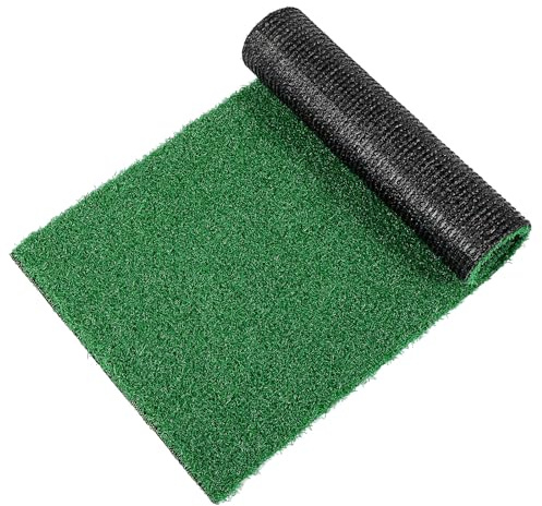NOLITOY Plateforme Tortue en Gazon Artificiel Décoratif en Plastique Vert, Tapis Gazon Synthétise pour Jardin et Aquarium Surface Mate, Usage Longue Durée