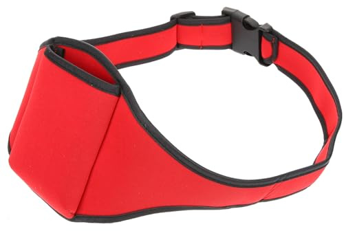 SOLUSTRE Mikrofon Gürteltasche für Fitness Trainer aus Polyester mit Verstärktem Rand und Leicht zu Waschendem Material für Tanz und Bühne