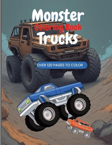 Monster Truck Coloring Book