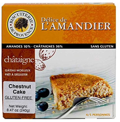 Delice de l'amandier glutenfreie provenzalische Kuchenspezialität mit Kastanien, 1er Pack (1 x 240 g)